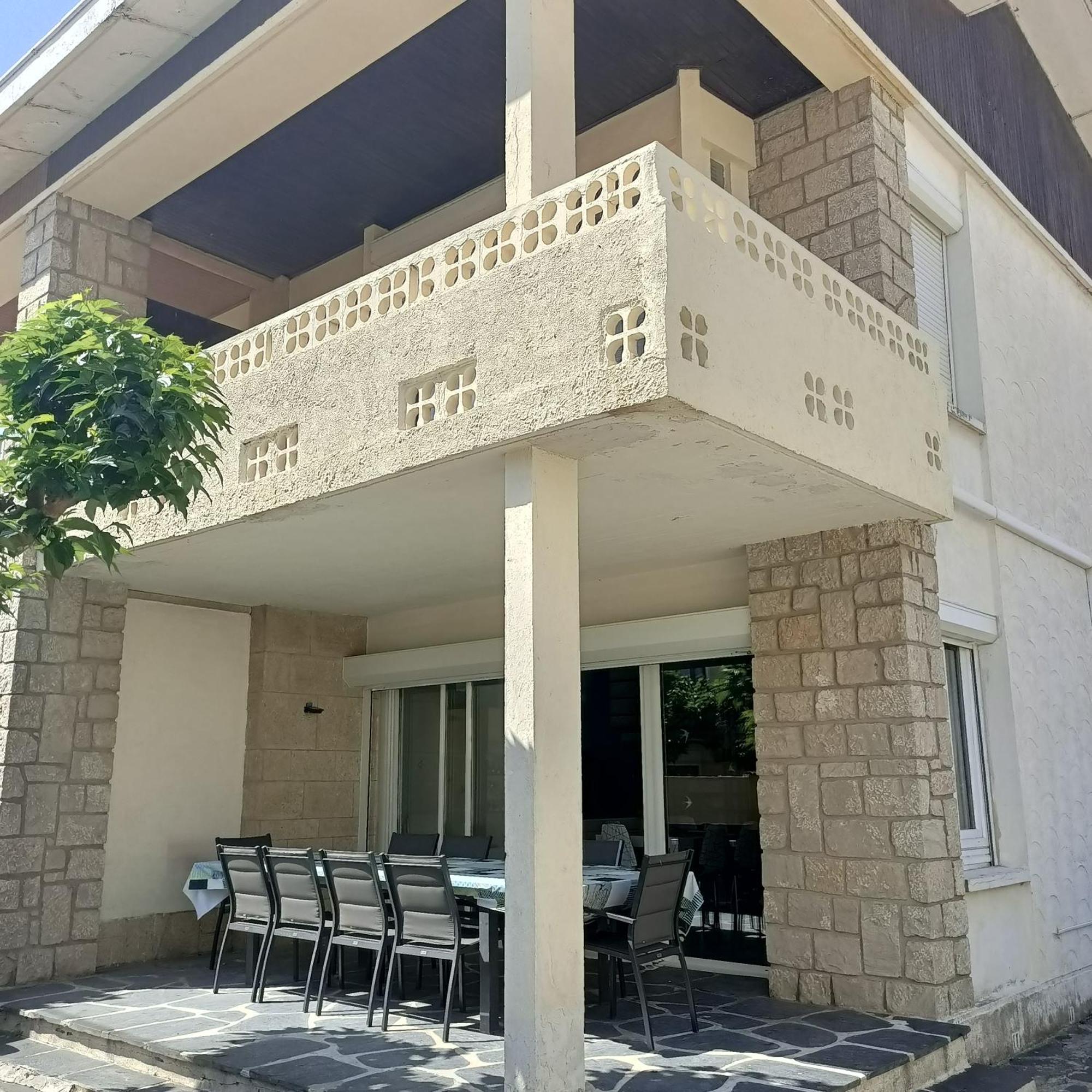 Location Bord De Mer, Villa De Vacances 6-8 Personnes - Jardin Вальрас-Плаж Екстер'єр фото